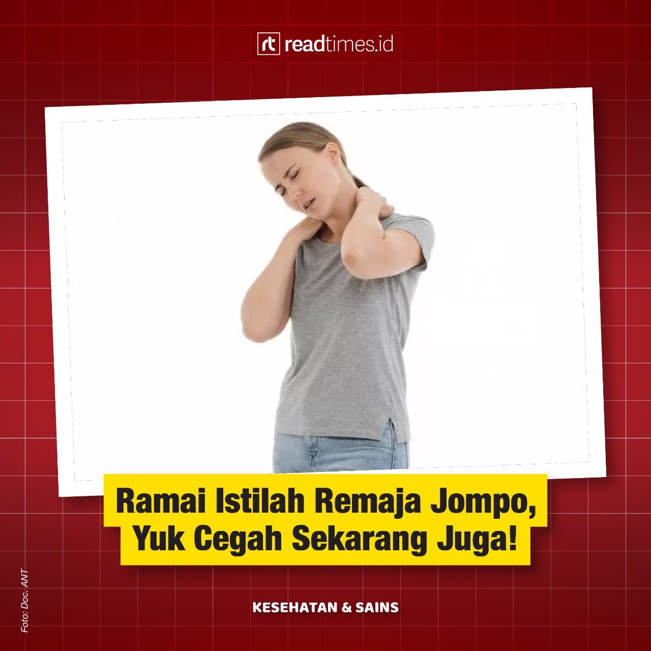 Ramai Istilah Remaja Jompo, Yuk Cegah Sekarang Juga! – RT – Readtimes.id