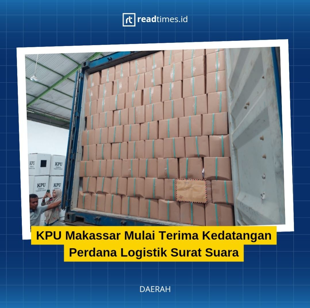 KPU Makassar Mulai Terima Kedatangan Perdana Logistik Surat Suara – RT ...